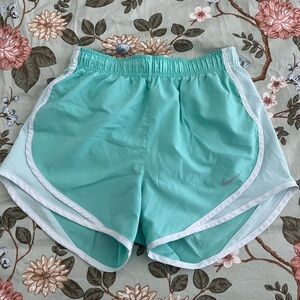 Nike Women's Turquoise Athletic Shorts
